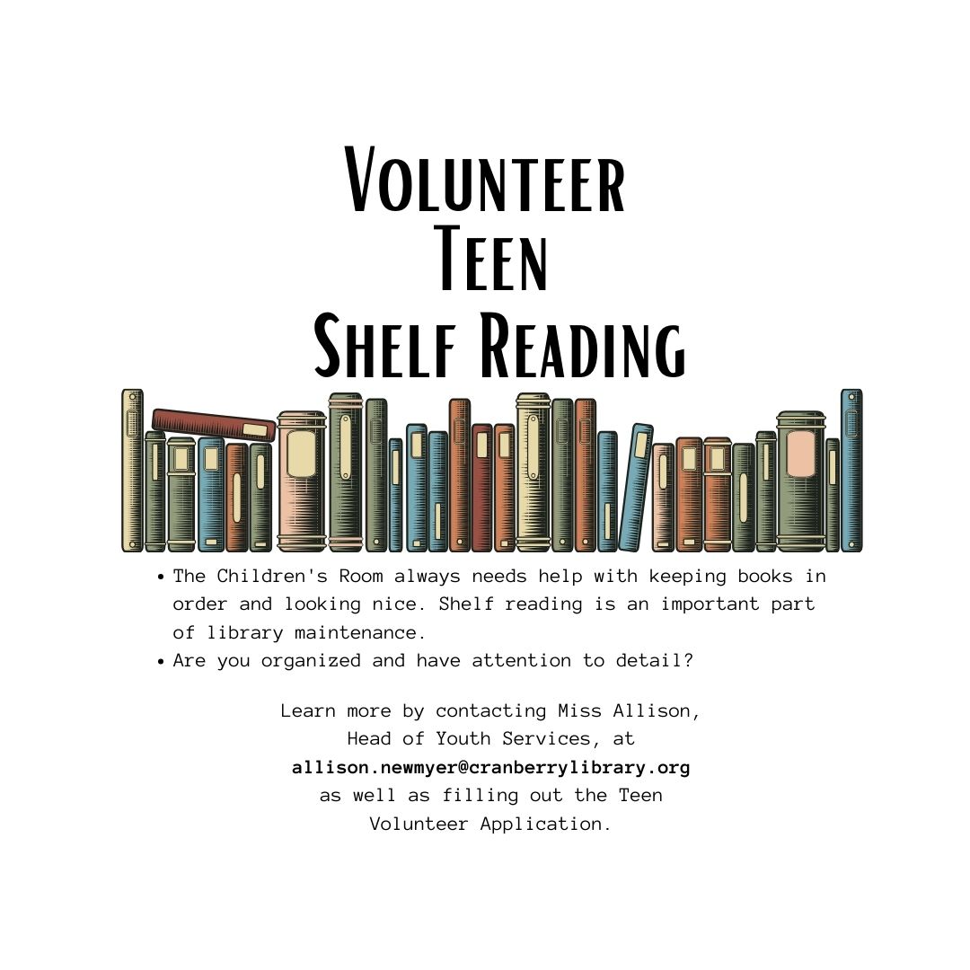 Teen Shelf Reading block